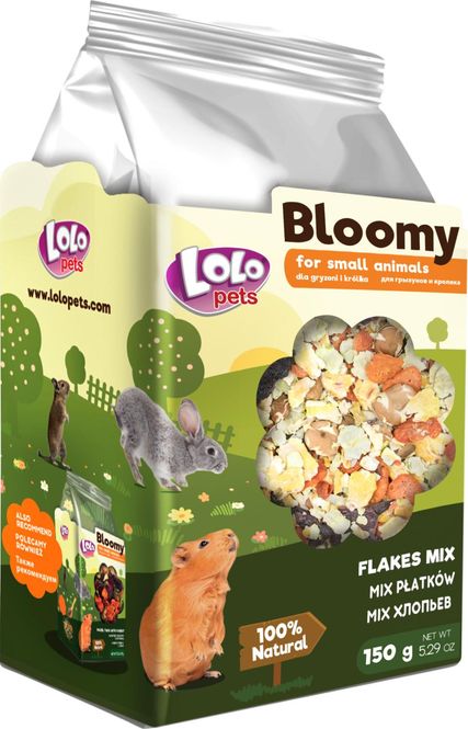 Hovedbilde Bloomy Flake-Blanding, Gnager/Kanin