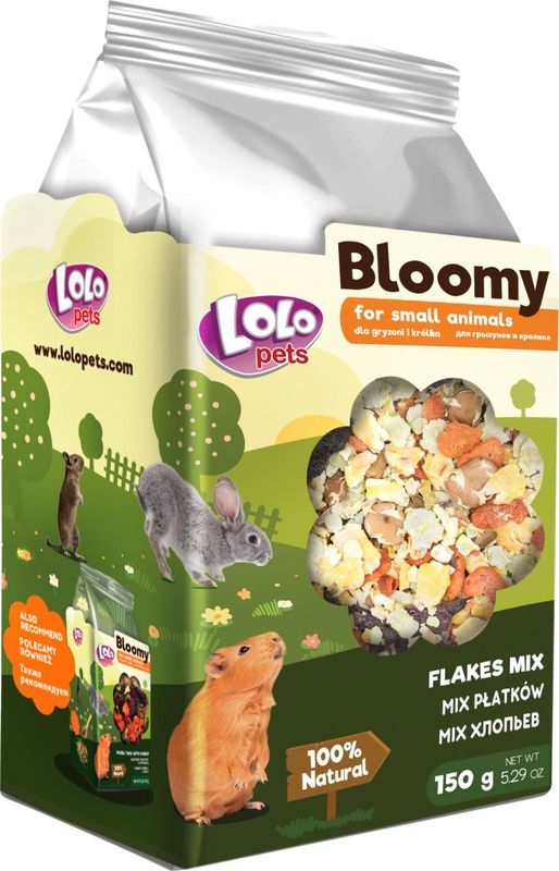 Bloomy Flake-Blanding, Gnager/Kanin