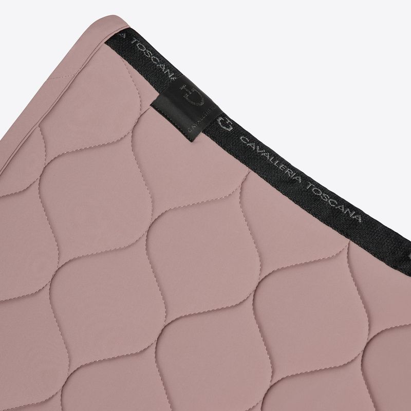 New Circular Quilted Jersey Dressage Saddle Pad