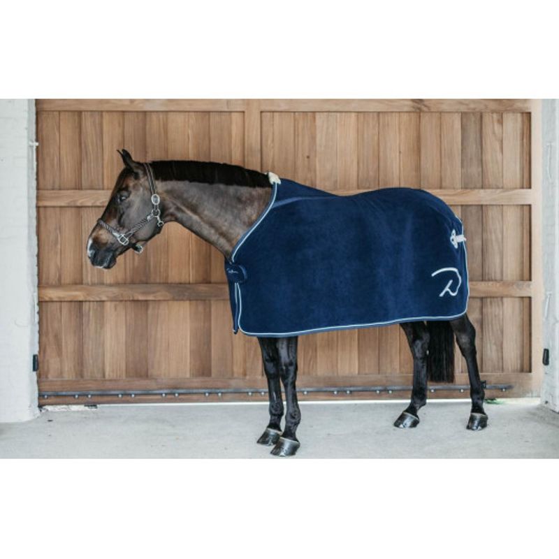 Dyon Heavy Fleece Rug Navy