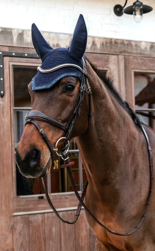 Kentucky Fly Veil Wellington Glitter Stone