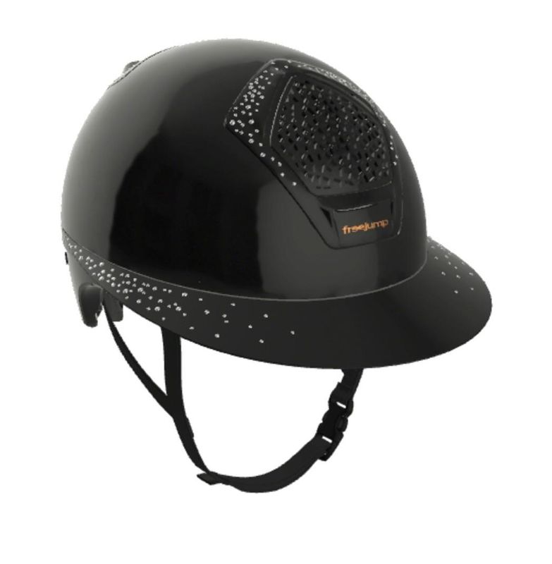 Freejump Voronoï Crystal Svart Glossy u/TP Black Crystals