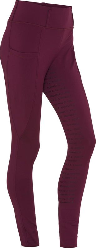 Equipage Kendra Fullgrip Ridetights Italian Plum