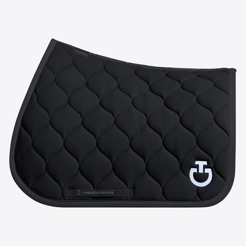 Cavalleria Toscana New Circular Quilted Jersey Jumping Saddle Pad