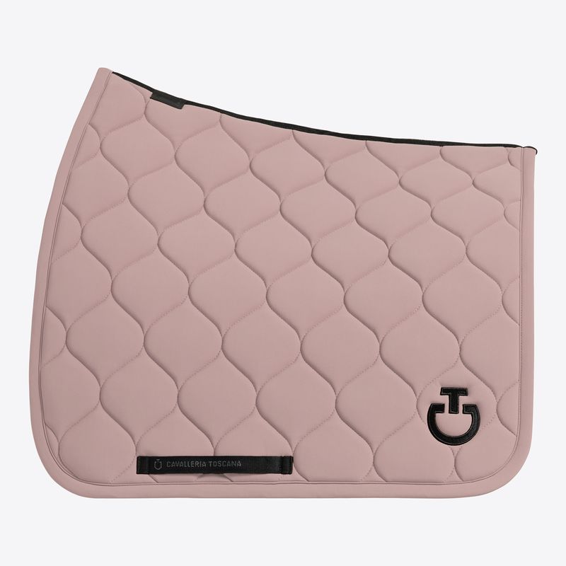New Circular Quilted Jersey Dressage Saddle Pad