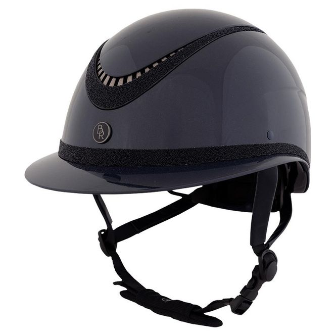 Hovedbilde BR Ridehjelm Theta Radiant Sort/Gunmetal